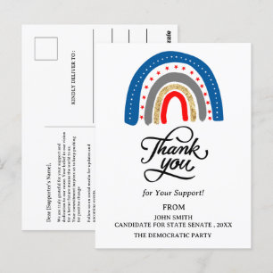 Cartão Postal Doação de Campanha Política de Comício de Evento O