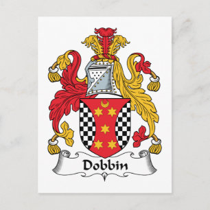 Cartão Postal Dobbin Family Crest