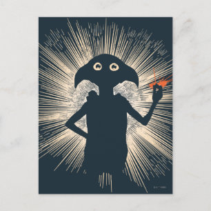 Cartão Postal Dobby Lançando Magia