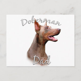 Cartão Postal Doberman Pinscher (Isabella) Pai 2