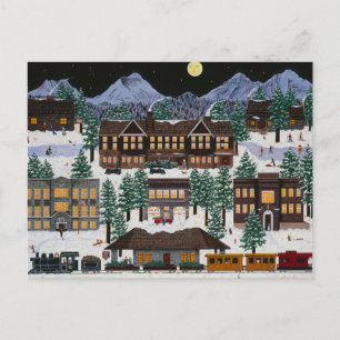 Cartão Postal Dobrar à Noite