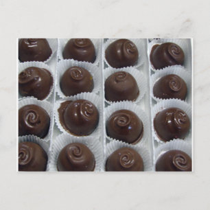 Cartão Postal Doce de Chocolate