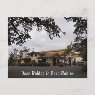 Cartão Postal Doce Robles Durante A Época De Colheita