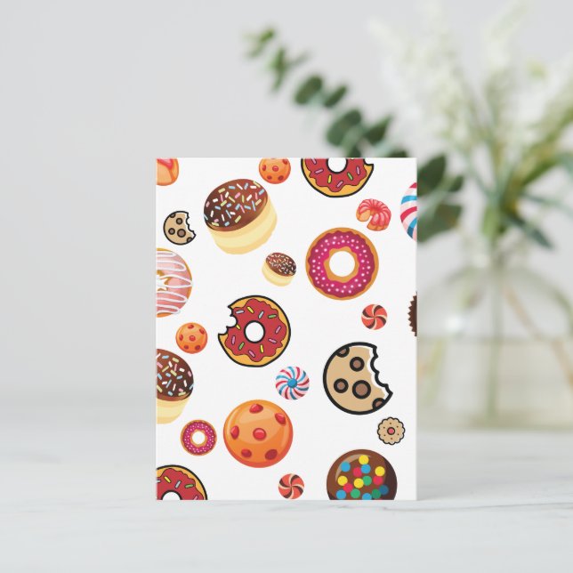 Cartão Postal Doces 1 (Em pé/Frente)