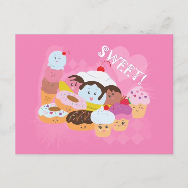 Cartão Postal Doces Delícias (Frente)