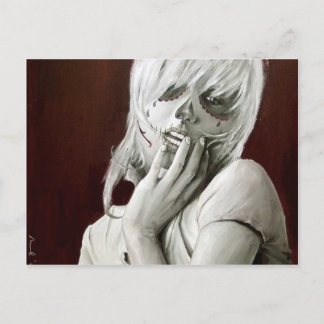 Cartão Postal doces do crânio