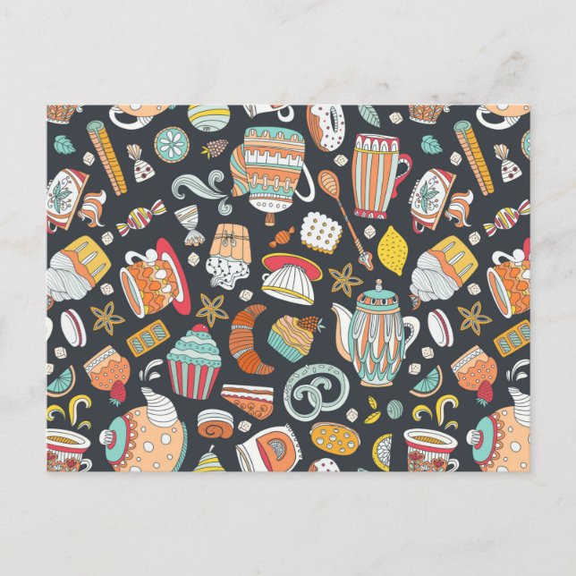 Cartão Postal Doces e Tratamentos Desertos (Frente)