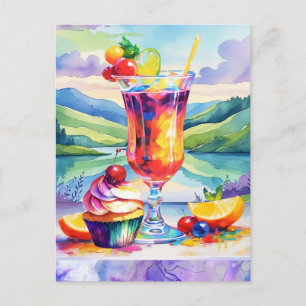 CARTÃO POSTAL DOCES TRATAMENTOS DE VERÃO