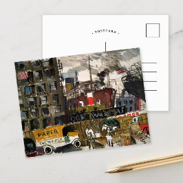 Cartão Postal Docks de Nova York | Joaquín Torres-García