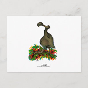 Cartão Postal Dodo bird, tony fernandes