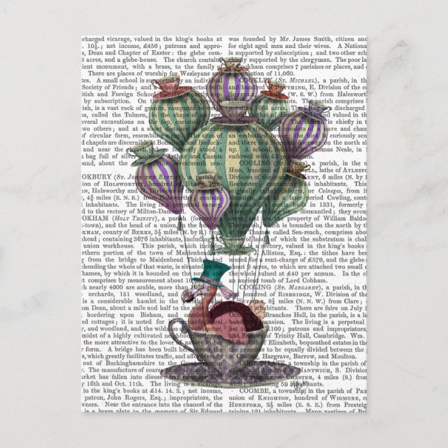 Cartão Postal Dodo em Teacup (Frente)