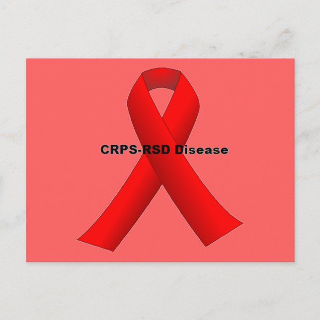 Cartão Postal Doença CRPS-RSD (Frente)