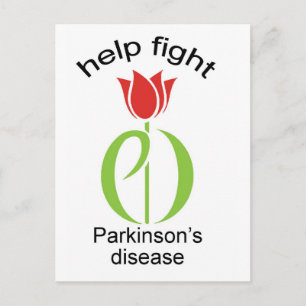 Cartão Postal doença de parkinson, doença de parkinsons, tulip