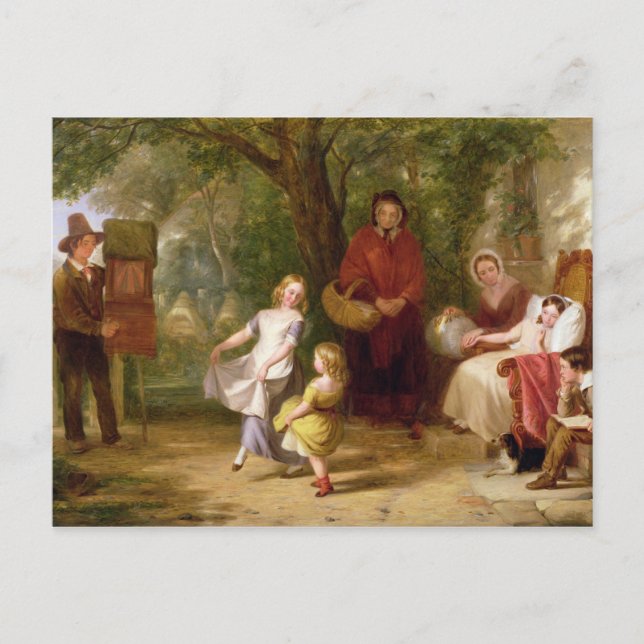 Cartão Postal Doença e saúde, 1843 (Frente)