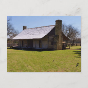 Cartão Postal Dog-trot Cabin