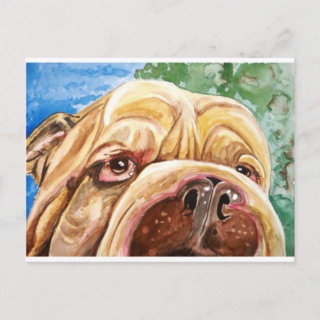 Cartão Postal Doggie Kisses (Frente)