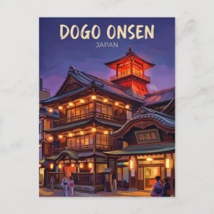 Cartão Postal Dogo Onsen Japão