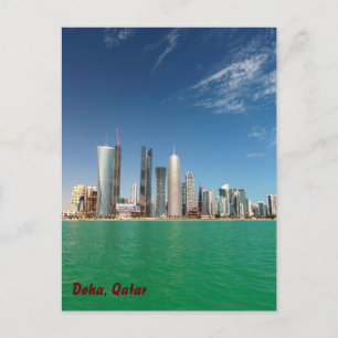 Cartão Postal Doha Skyline, 2011