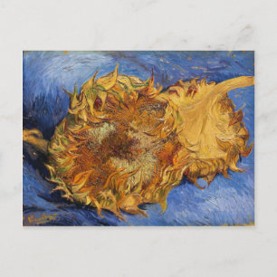 Cartão Postal Dois Girassóis Cortados, Vincent Van Gogh