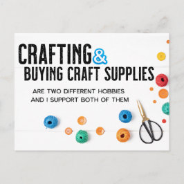 Cartão Postal Dois hobbies diferentes