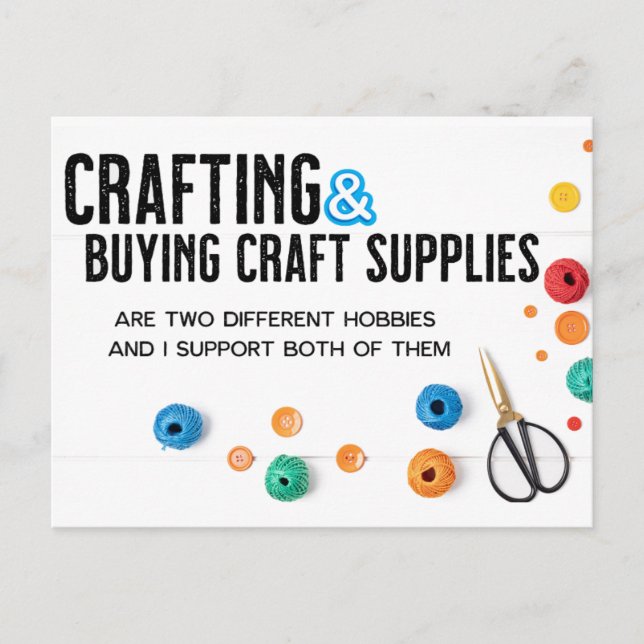 Cartão Postal Dois hobbies diferentes (Frente)