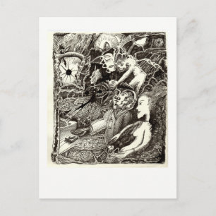 Cartão Postal Dois mundos, de Brian Benson.