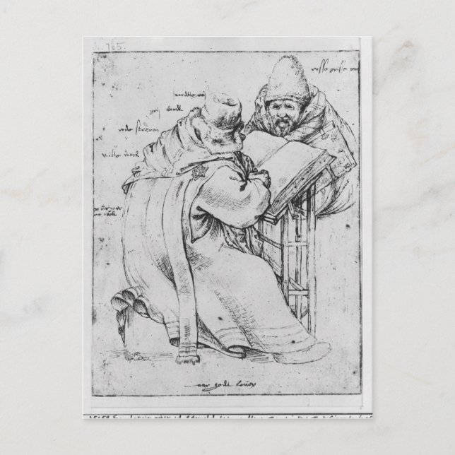 Cartão Postal Dois Rabbis (Frente)