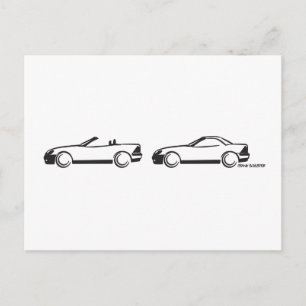 Cartão Postal Dois SLKs
