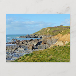 Cartão Postal Dólar Cove Cornwall Inglaterra