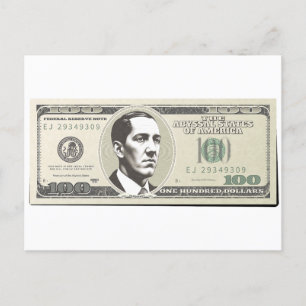 Cartão Postal Dólar de Lovecraft