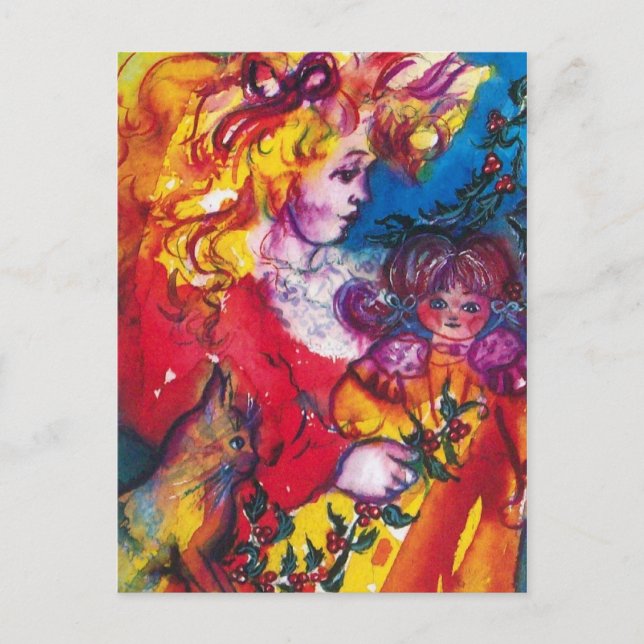 Cartão Postal DOLL bonito (Frente)