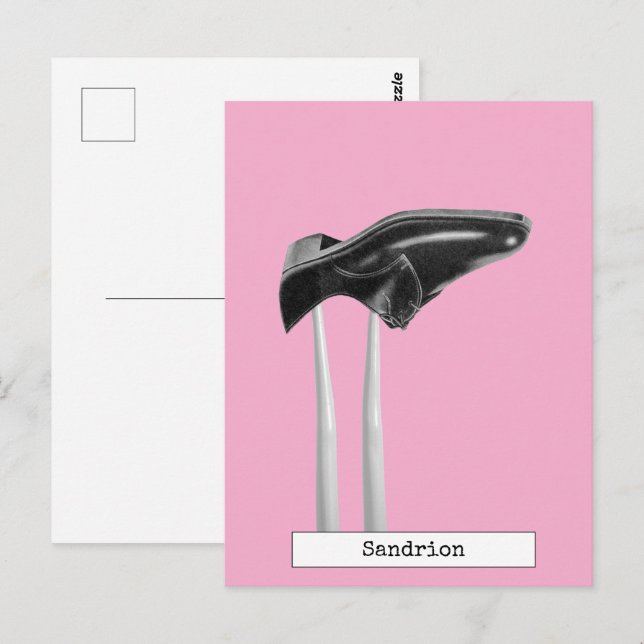 Cartão postal Doll Fashion legal (Frente/Verso)