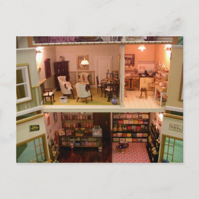 Cartão Postal Dollhouse (Frente)
