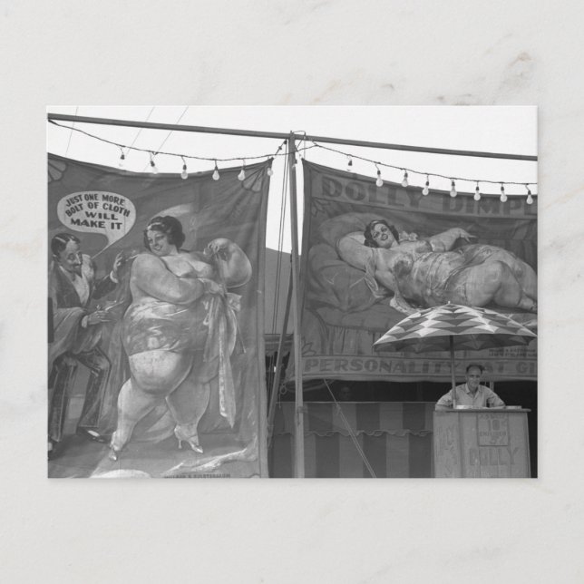 Cartão Postal Dolly Dimples, 1939 (Frente)