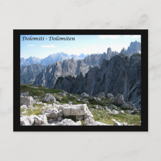 Cartão Postal Dolomitas