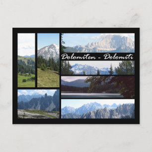 Cartão Postal Dolomitas