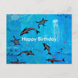 Cartão Postal Dolphin Dreaming