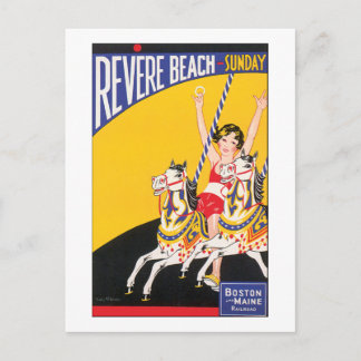 Cartão Postal Domingo de Revere Beach