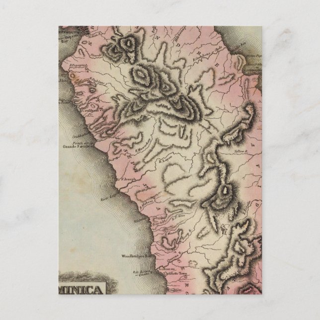 Cartão Postal Domínica (Frente)