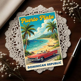 Cartão Postal Dominican Republic: 1960s Travel