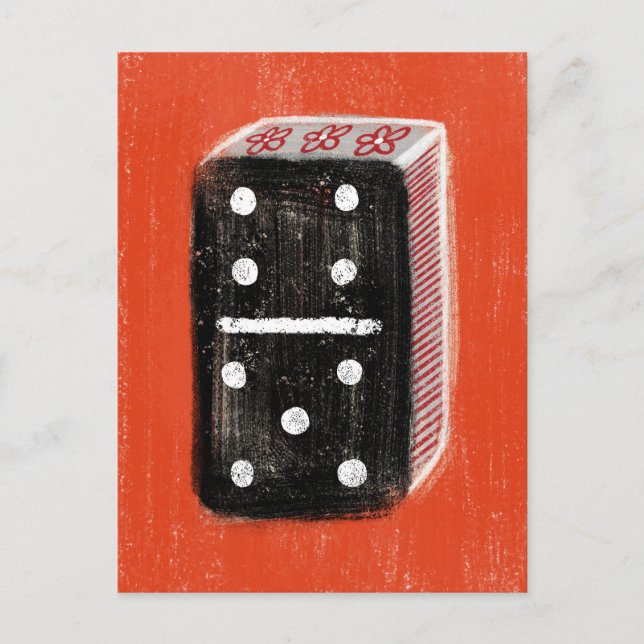 Cartão postal Domino (Frente)