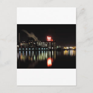 Cartão Postal Domino Sugar Baltimore à Noite