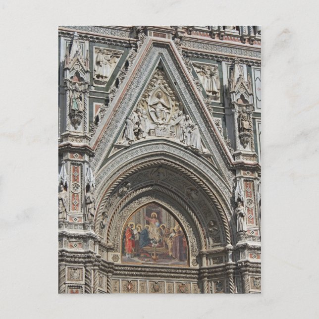Cartão Postal Domo de Florença (Frente)