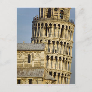 Cartão Postal Domo e Torre Inclinada, Pisa, Toscana, Itália