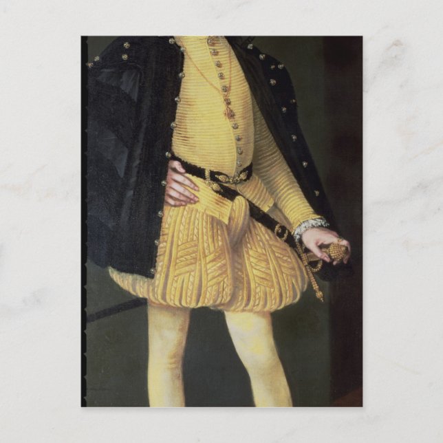 Cartão Postal Don Carlos , filho do Rei Filipe II da Espanha (Frente)