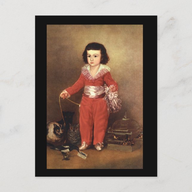 Cartão Postal Don Manuel Osorio de Zuniga_Portraits (Frente)