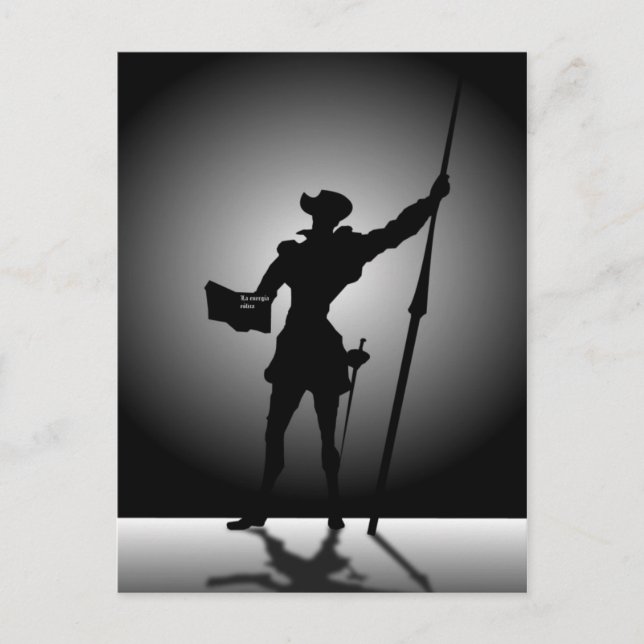 Cartão Postal Don Quijote (Frente)