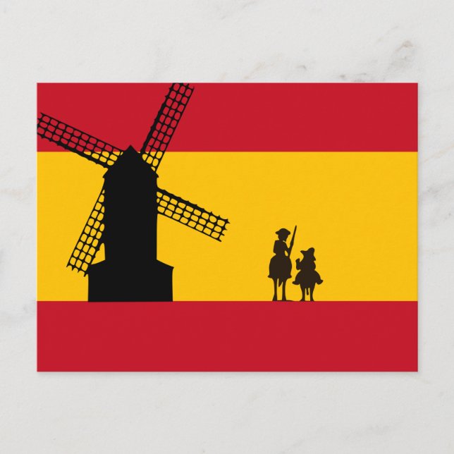 Cartão Postal Don Quixote (Frente)