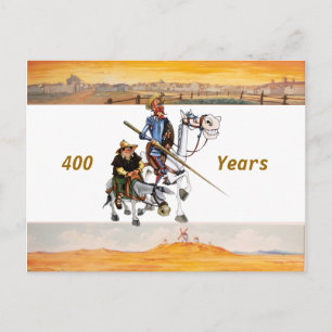 Cartão Postal DON QUIXOTE - Animação Cartoon Fundo (1979)