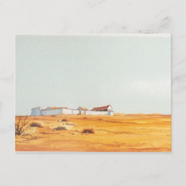 Cartão Postal DON QUIXOTE- Fundo de animação de desenho (1979) (Frente)